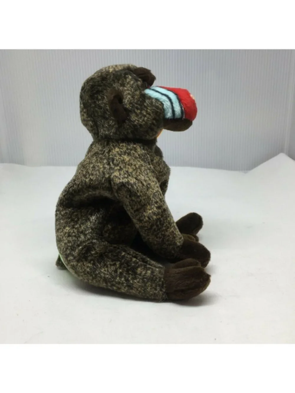 Ty Beanie Baby Cheeks Baboon Plush Stuffed Animal Toy Retired Tag May 18 1999